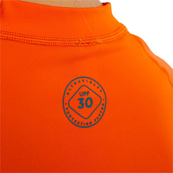 2025 Jobe Junior Long Sleeve Lycra Vest 544223001 - Fire Orange